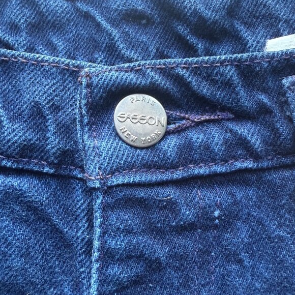 Sasson Womens Vintage High-Waisted Classic Tapered Jeans Blue Size 9/10 Cotton - Picture 6 of 7